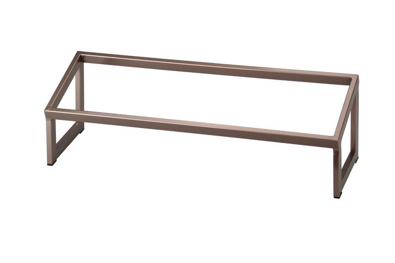 Yegam - Alzata GN 2/4 Bronzo T-Collection (inclinata)