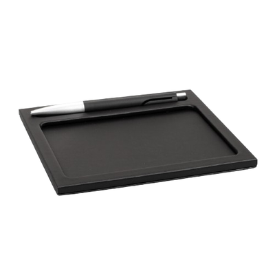 Aliseo - Tappetino per blocknotes Londoner Noir 165 x 7 x 155 mm