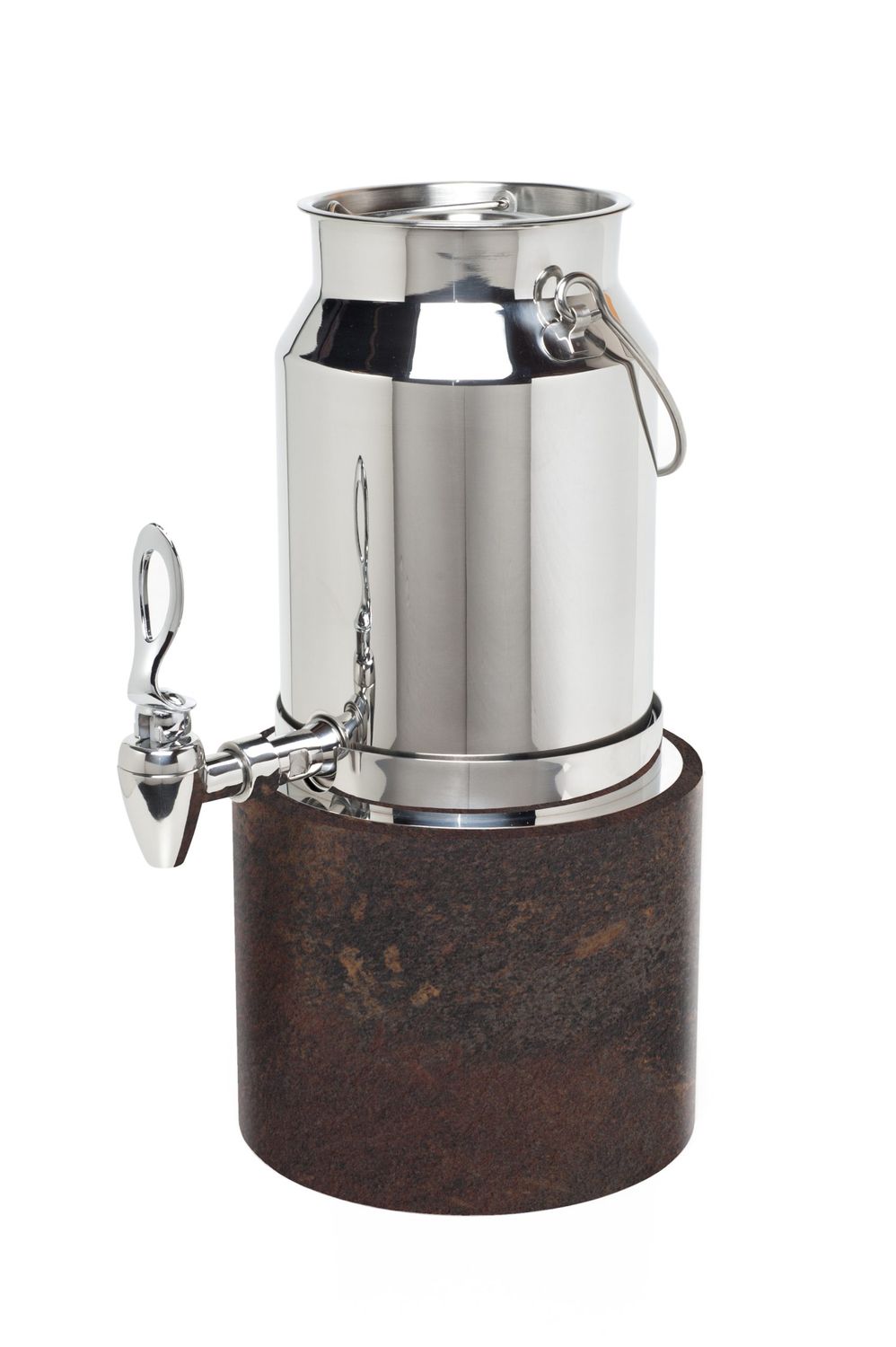 Yegam - Distributore con base in ruggine 5 l