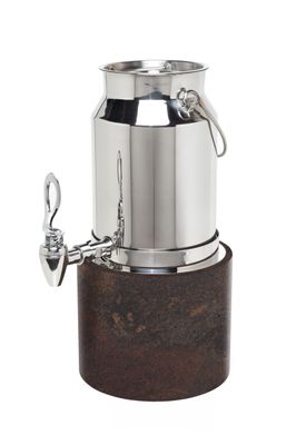 Yegam - Distributore con base in ruggine 5 l