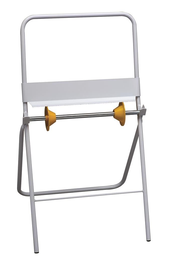 Portarotolo Industriale Da Appoggio 48 x 45 cm Bianco Rolind - Medial