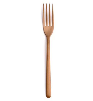 Comas - Forchetta tavola 20,4 cm Canada Vintage Rame