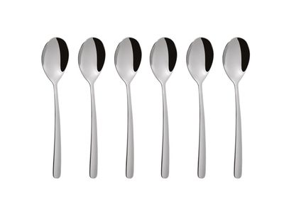 Comas - Set 6 cucchiaini caffè 14 cm Cuba