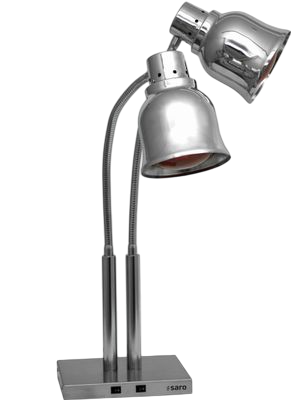 Saro - Lampada scaldavivande doppio PLC 500