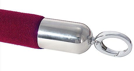 Corda per palo della barriera 250 cm Rosso - Contacto