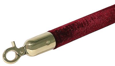 Corda per palo della barriera 150 cm Rosso - Contacto