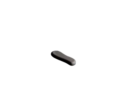 Cookplay - Poggiaposate nero opaco 6,5 x 2,5 cm Jelly