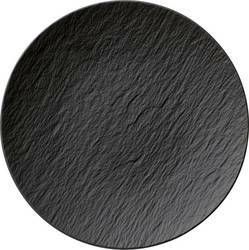 Villeroy &amp; Boch, The Rock Black Shale - Piatto piano coupe 29 cm