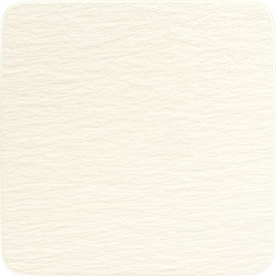 Villeroy &amp; Boch, The Rock White Glacier - Piatto piano quadrato 32 x 32 cm