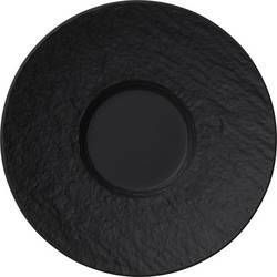 Villeroy &amp; Boch, The Rock Black Shale - Sottotazza 12 cm