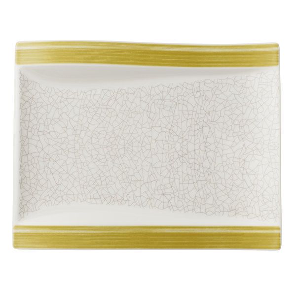 Villeroy &amp; Boch, Amarah Reed - Piatto piano rettangolare 26 x 20 cm