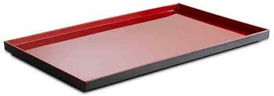 APS - Vassoio GN 1/1 &quot;Asia Plus&quot; 32,5 x 53 cm Rosso, Nero