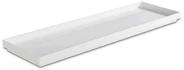 APS - Vassoio GN 2/4 &quot;Asia Plus&quot; 16,2 x 53 cm Bianco