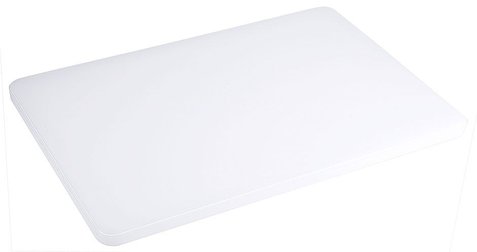 Tagliere senza piedi 34,5 x 24,5 cm Bianco - Contacto