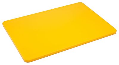 Tagliere senza piedi 34,5 x 24,5 cm Giallo - Contacto