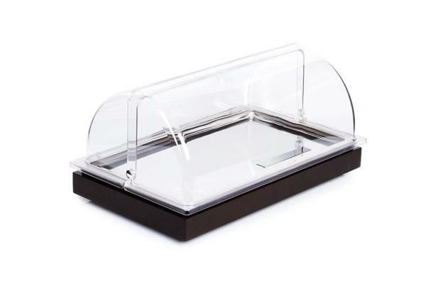 APS - Vassoio refrigerante GN &quot;Frames&quot; 32,5 x 53 cm Marrone