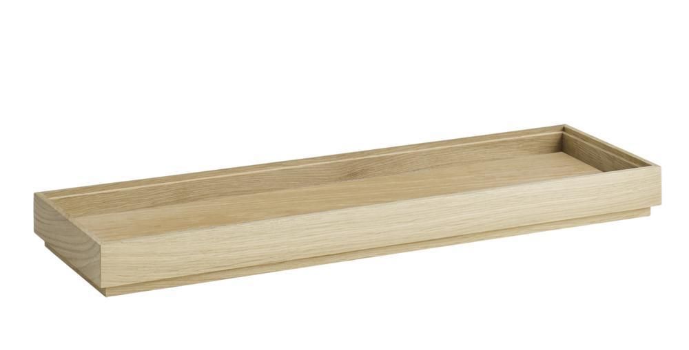 APS - Cassetta in legno GN 2/4 &quot;Valo&quot; 16,2 x 53 cm H 4,5 cm