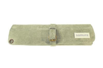 Borsa Coltelli Pelle Grey - Samura