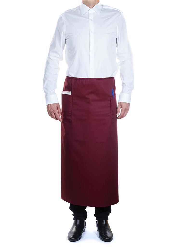 Grembiule Lungo Burgundy - Roll Drap