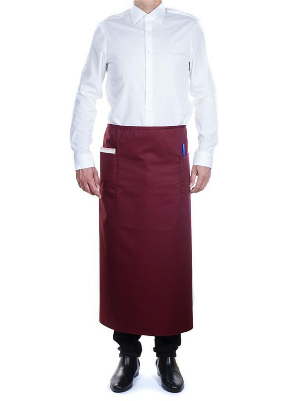 Grembiule Lungo Burgundy - Roll Drap