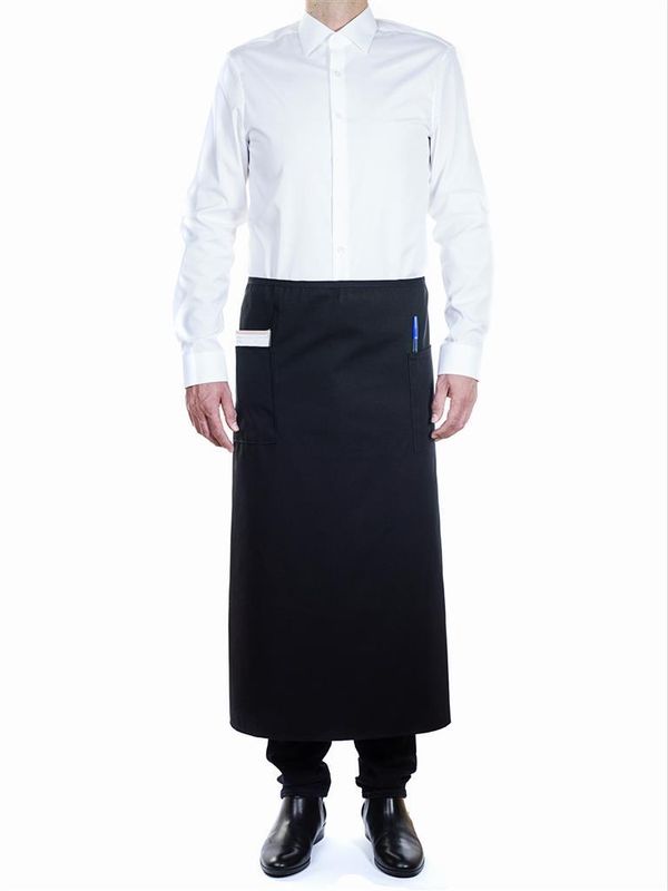Grembiule Lungo Black - Roll Drap