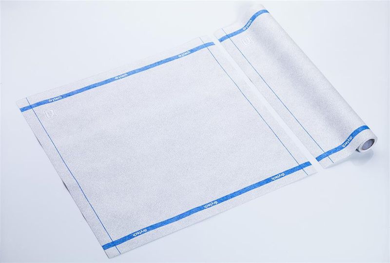 Roll Drap - Rotolo Panni Bottiglie 40x40 cm Bordo Blue