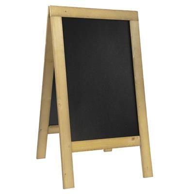 Securit - Lavagna Sandwich 131 x 72 cm Nature Naturale