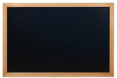 Securit - Lavagna Da Parete 60 x 40 cm Teak