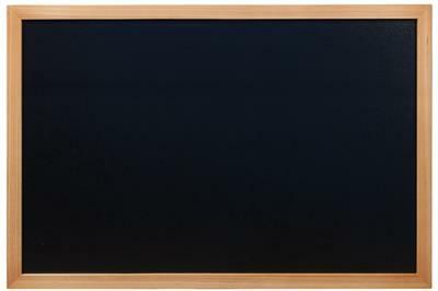 Securit - Lavagna Da Parete 80 x 60 cm Teak