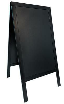 Securit - Lavagna Sandwich 125 x 70 cm Nero