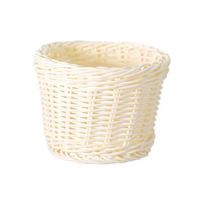 Tirolix - Cestino Tondo 14 cm Basky Avorio