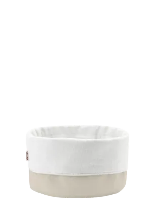 Cesto per pane 23 x 21 cm Sabbia/Bianco - Stelton