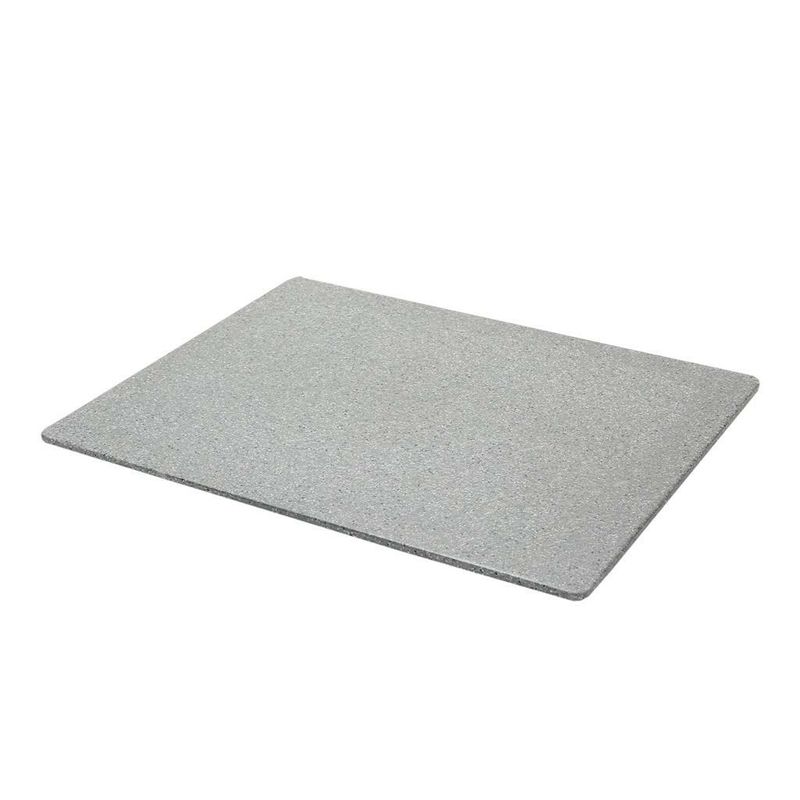 Tirolix - Piatto Rettangolare 32 x 26 cm Grigio Melamina Stone