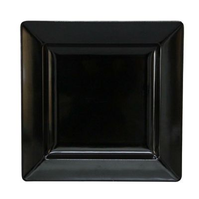 Tirolix - Vassoio Quadrato 37,5 x 37,5 cm Nero Melamina