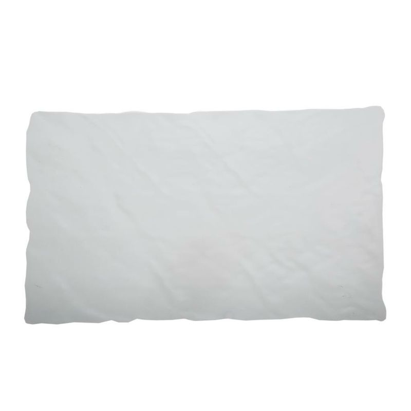 Tirolix - Vassoio Rettangolare 30 x 50 cm Bianco Melamina Ardesia