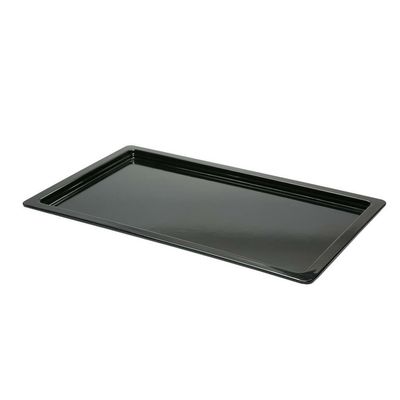 Tirolix - Vassoio Gastronorm 1/1 53 x 32,5 cm Nero Melamina