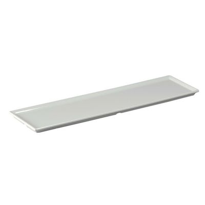 Tirolix - Piatto Rettangolare 51 x 24 cm Bianco Melamina