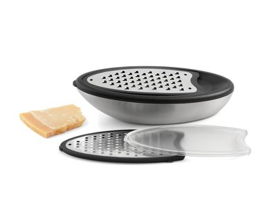 Set grattugia barca fine/grossolana 14,5 x 6,5 cm - Weis