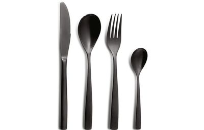 Comas - Set 24 posate Barcelona negro