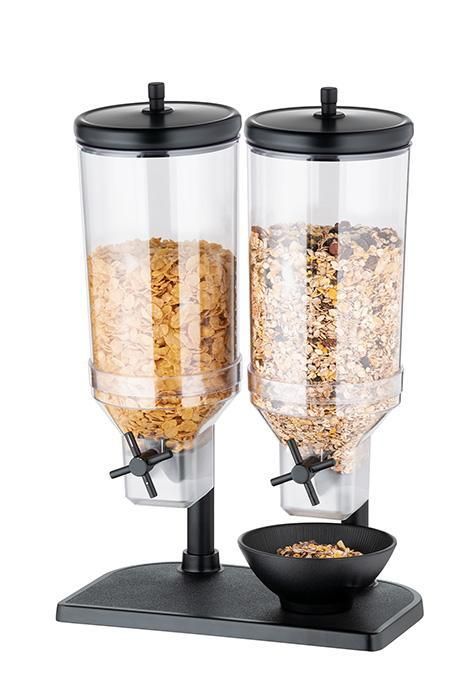 APS - Dispenser per cereali doppio &quot;Fresh &amp; Easy&quot; 9L