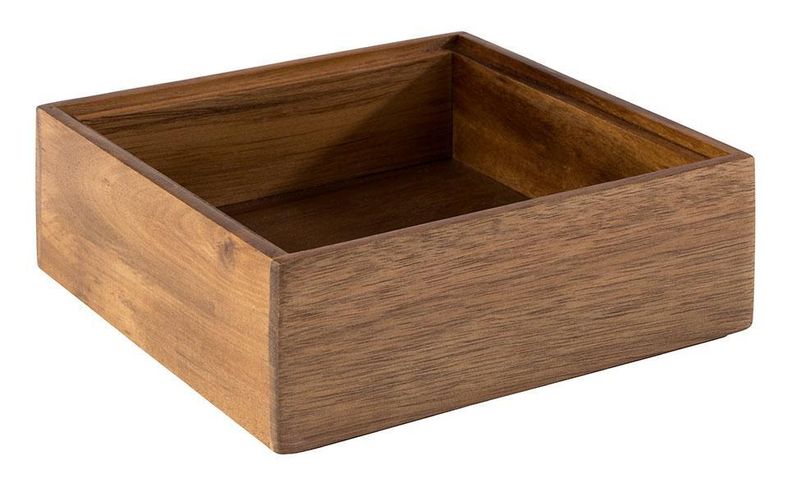APS - Box in legno &quot;Woody&quot; 15 x 15 cm