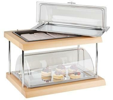 APS - Espositore refrigerante &quot;Doppeldecker&quot; 41 x 60 cm