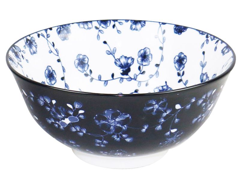 Feng - Coppetta 12 cm Floral Mix Blue