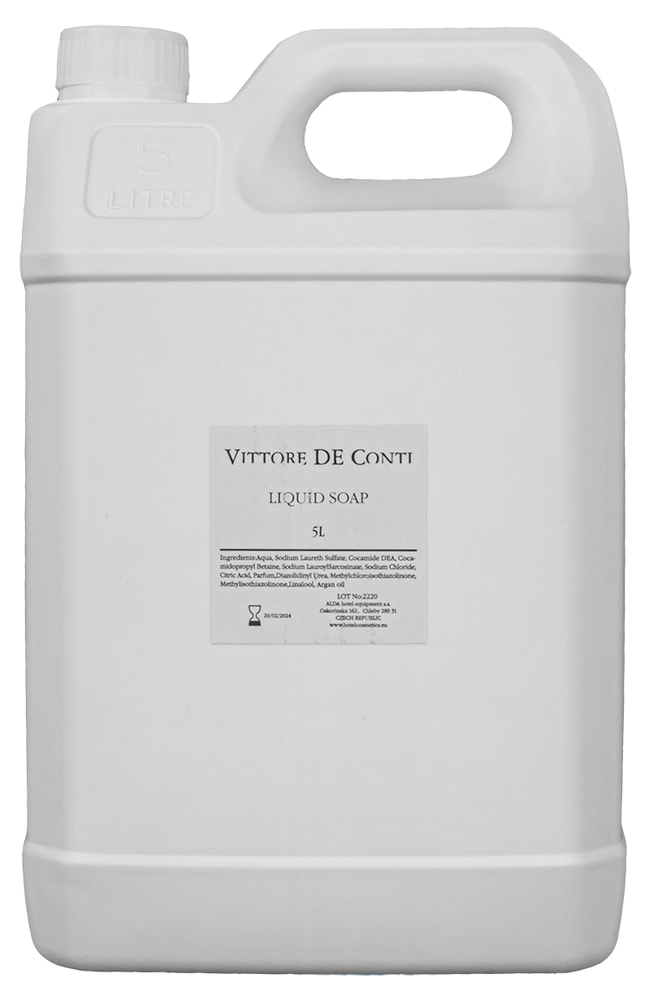 Tirolix - Tanica di ricarica di sapone liquido 5 l Vittore De Conti