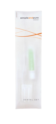 Tirolix - Set per l&#39;igiene orale in bustina Simple and Pure