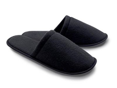 Tirolix - Pantofole con punta chiusa 30 cm Nero