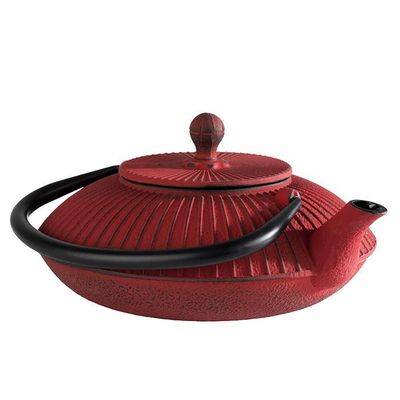 APS - Teiera &quot;Asia&quot; 18 x 19,5 cm 0,8L Rosso