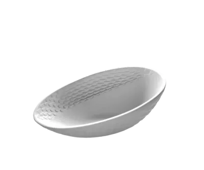 Cookplay - Piatto a sfera opaco 18,5 x 14,5 x 7 cm Tears L