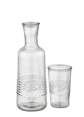 APS - Caraffa in vetro 2 pezzi &quot;Old Fashioned&quot; 1L