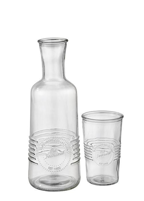 APS - Caraffa in vetro 2 pezzi &quot;Old Fashioned&quot; 1L